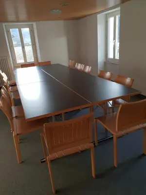 Der Geschäftsbereich oder Konferenzraum in der Unterkunft Hotel & Restaurant Forni