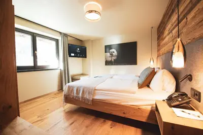 Ein Bett oder Betten in einem Zimmer der Unterkunft View & Spa Apartment