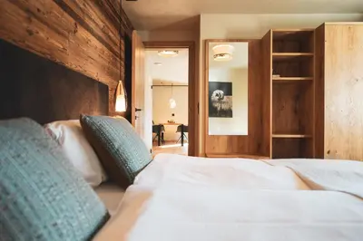 Ein Bett oder Betten in einem Zimmer der Unterkunft View & Spa Apartment