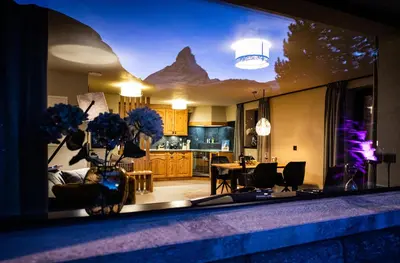 Ein Sitzbereich in der Unterkunft View & Spa Apartment