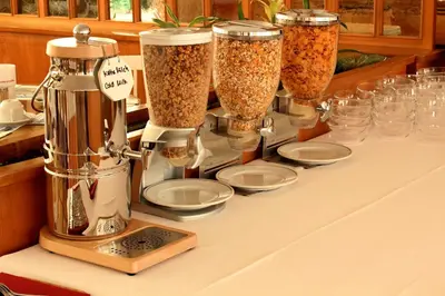 Essen im Hotel oder in der Nähe