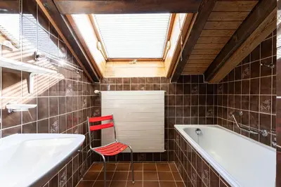 Ein Badezimmer in der Unterkunft Greppons O 040 - MOUNTAIN apartment 8 pers