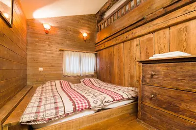 Ein Bett oder Betten in einem Zimmer der Unterkunft Mayen2003 Ayent Anzère