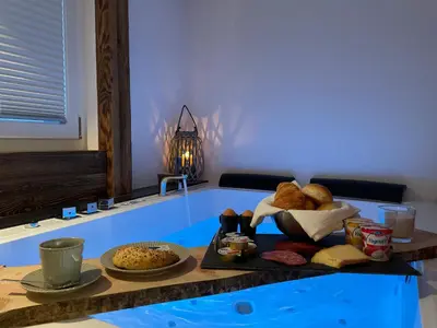 Getränke in der Unterkunft Mountainsuite