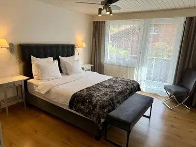 Ein Bett oder Betten in einem Zimmer der Unterkunft S&P Mountain View Apartment 1