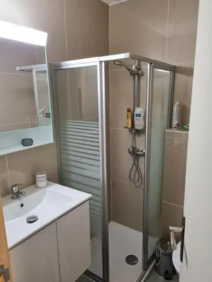 Ein Badezimmer in der Unterkunft Anzère