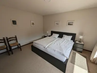 Ein Bett oder Betten in einem Zimmer der Unterkunft Beau Vallon 04