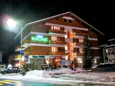 Das Gebäude in dem sich das Hotel befindet