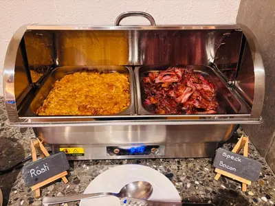 Essen im Hotel oder in der Nähe