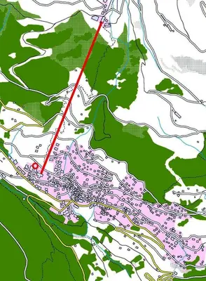 Grundriss der Unterkunft Au Pied des Pistes B 04