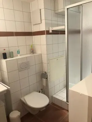 Ein Badezimmer in der Unterkunft Au Pied des Pistes B 04