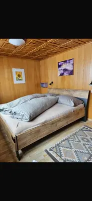 Ein Bett oder Betten in einem Zimmer der Unterkunft Moräna