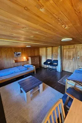 Ein Sitzbereich in der Unterkunft Apartment Sommermatte by Interhome