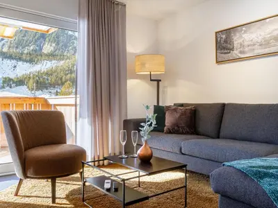 Ein Sitzbereich in der Unterkunft Apartment Verena by Interhome