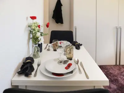 Getränke in der Unterkunft Studio Rosablanche D26 by Interhome
