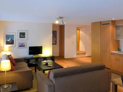 Ein Sitzbereich in der Unterkunft Apartment Shangri La by Interhome