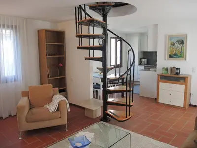 Küche/Küchenzeile in der Unterkunft Casa Gialla by Fewotessin