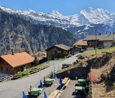 Naturlandschaft in der Nähe des Hotels