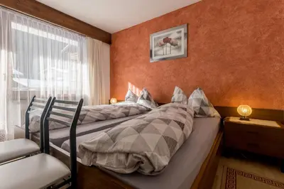 Ein Bett oder Betten in einem Zimmer der Unterkunft Haus Viola