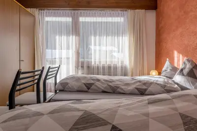 Ein Bett oder Betten in einem Zimmer der Unterkunft Haus Viola