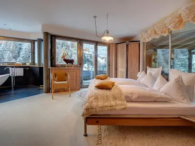 Ein Sitzbereich in der Unterkunft Backstage Hotel Serviced Apartments