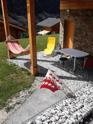 Grundriss der Unterkunft Anniviers : studio avec mezzanine