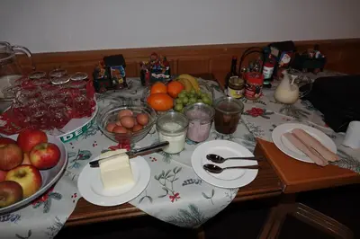 Essen im Bed & Breakfast oder in der Nähe