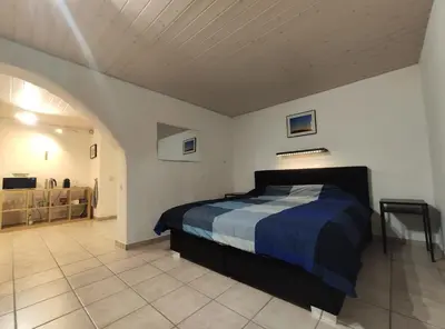 Ein Bett oder Betten in einem Zimmer der Unterkunft Casa Blouberg