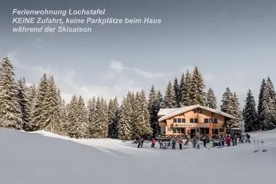 Ferienwohnung Lochstafel im Winter