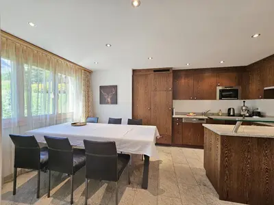 Küche/Küchenzeile in der Unterkunft Aramis Lodge