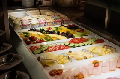 Essen im Hotel oder in der Nähe
