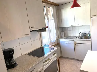 Küche/Küchenzeile in der Unterkunft Brienzersee - Direct lake view