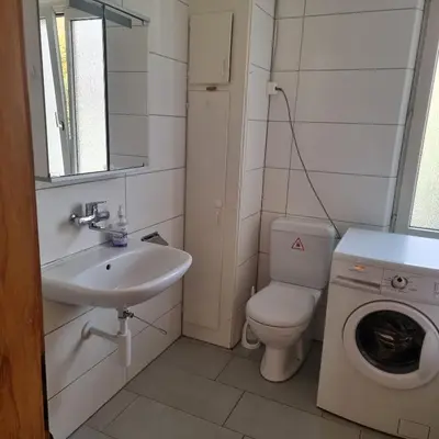 Ein Badezimmer in der Unterkunft Brienzersee - Direct lake view