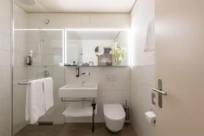 Ein Badezimmer in der Unterkunft Sunstar Hotel & SPA Grindelwald