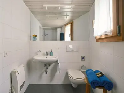 Ein Badezimmer in der Unterkunft Osteria Grütli con alloggio