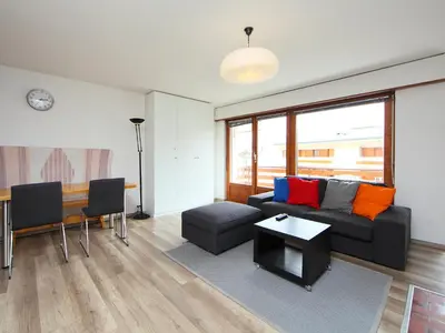 Ein Sitzbereich in der Unterkunft Apartment Rond-Point Apt- 17 by Interhome