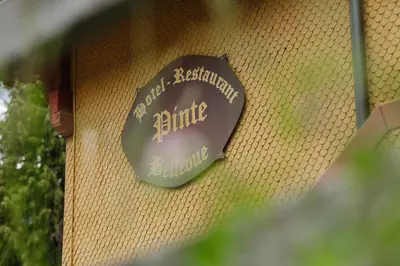 Ein Zertifikat, Auszeichnung, Logo oder anderes Dokument, das in der Unterkunft Hotel PINTE ausgestellt ist