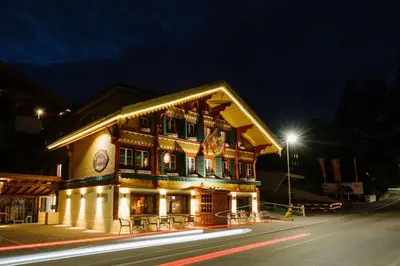 Das Gebäude in dem sich das Hotel befindet