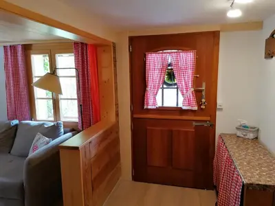 Ein Sitzbereich in der Unterkunft Brunners harzerhof
