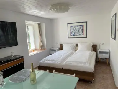 Ein Bett oder Betten in einem Zimmer der Unterkunft Chalet Casa Sharm