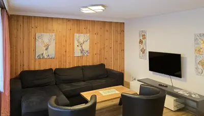 TV/Unterhaltungsangebot in der Unterkunft Ferienhaus Adonis