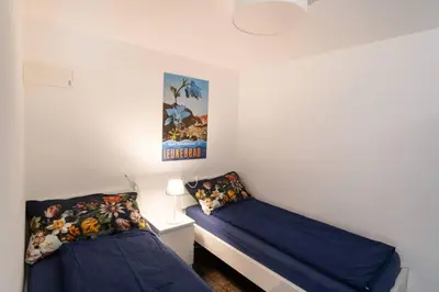 Ein Bett oder Betten in einem Zimmer der Unterkunft Cristal 28