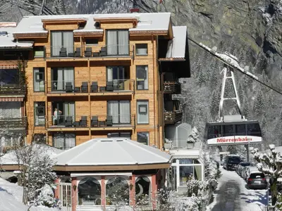Hotel Silberhorn im Winter