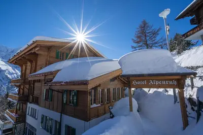 Grundriss der Unterkunft Hotel Alpenruh