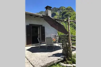 Das Gebäude in dem sich das Ferienhaus befindet