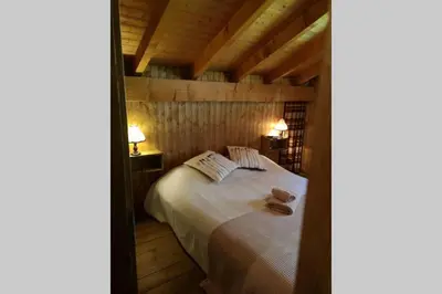 Ein Bett oder Betten in einem Zimmer der Unterkunft Casa Cantoni