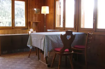 Grundriss der Unterkunft Alpia 26 - Zwei Zimmerwohnung in traditionellem Walliser Haus