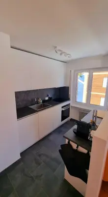 Küche/Küchenzeile in der Unterkunft Hollandia 26