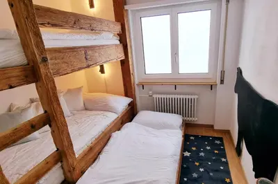 Ein Bett oder Betten in einem Zimmer der Unterkunft Hollandia 26