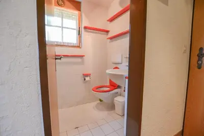 Ein Badezimmer in der Unterkunft Vieux Valais Malisse
